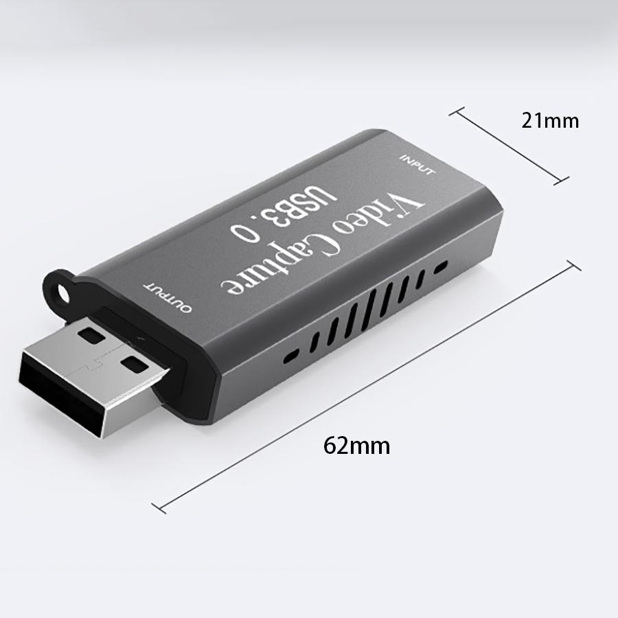 4K HDMI-kompatibel Video USB 3.0 /1080p Opptaker Telefon Spill Video Livestreaming