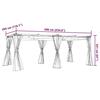VidaXL Tonnelle avec rideaux anthracite 6x3 m acier, tonnelle de jardin, tonnelle de patio, pavillon de jardin, tonnelle 4003921