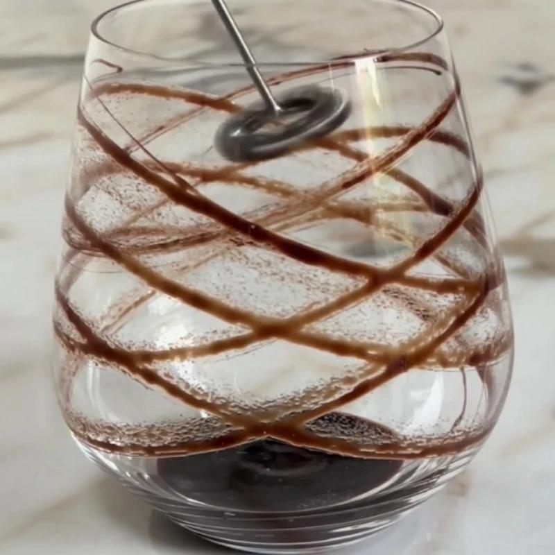 Stainless Steel Electric Hand Mixer for Baking, Portable Mini Whisk for Milk Tea/Coffee, Handheld Blender with Anti-Slip Grip