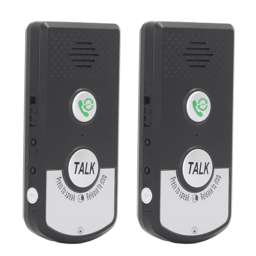 Wireless Voice Intercom Home Smart 2 Way Talk Doorbell for Elderly Caregivers and Disabled People