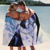Anime S-Serial Experiments Horror L-Lain Game Quick Drying Beach Towels Are Suitable For Swimming Pools Camping Yoga And The Gym