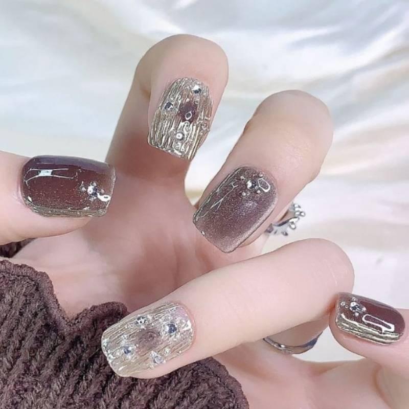 Nail Handmade Wear Fashion Casual Simple Exquisite Classic Nail Style Patch
