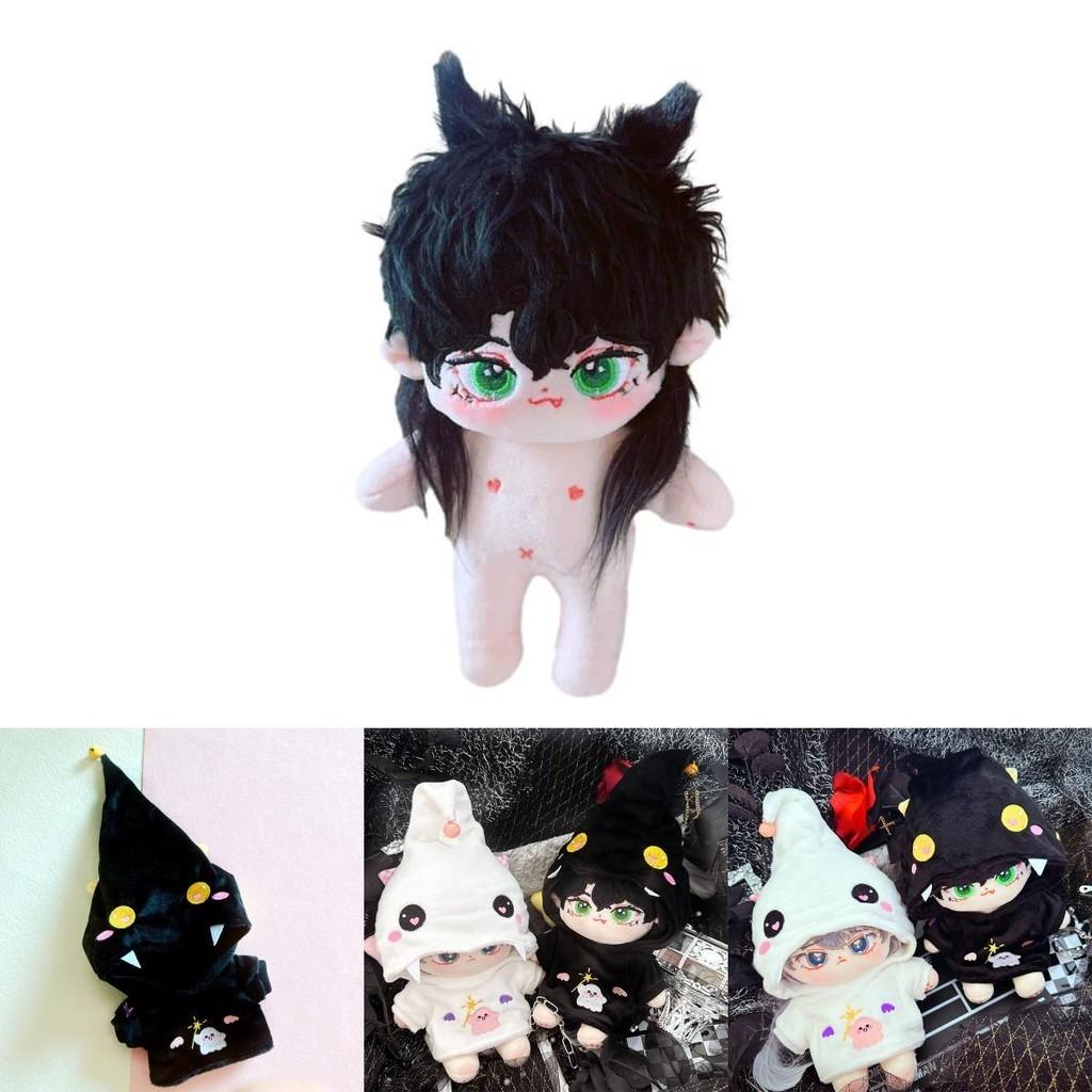 20cm Cotton Doll With Starry Soul Cute And Plump Black And White Options