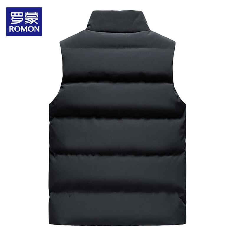 ROMON Men's Stand Collar Padded Vest