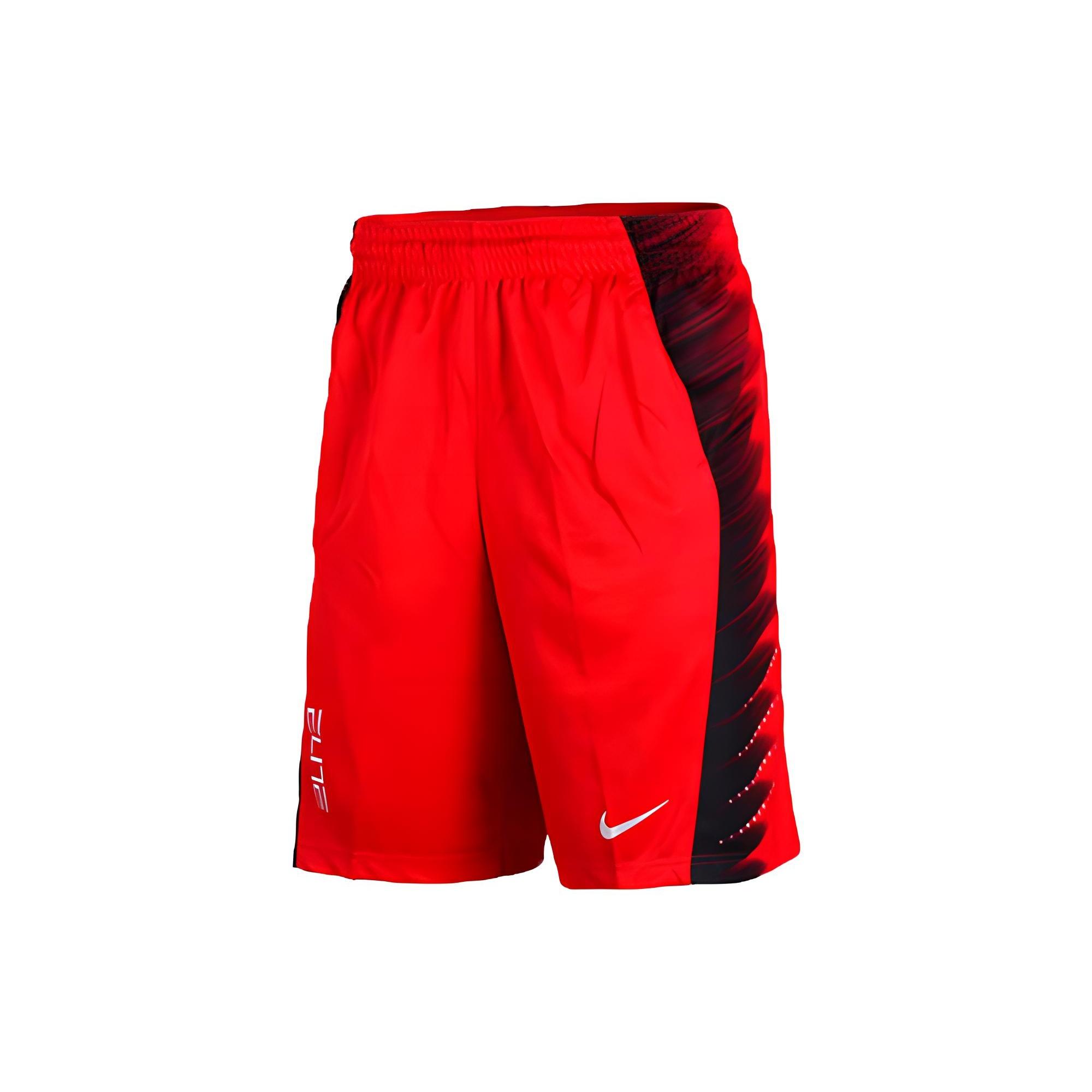 Nike Elite Shorts  University Red Black  Men s 645080-657 S