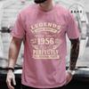 Vintage 1956 69. Geburtstag Unisex T-Shirts Geburtstag Hergestellt 1956 Shirt Von Papa Legenden Wurden 1956 Geboren Perfekt Shirt Geschenk Für Papa