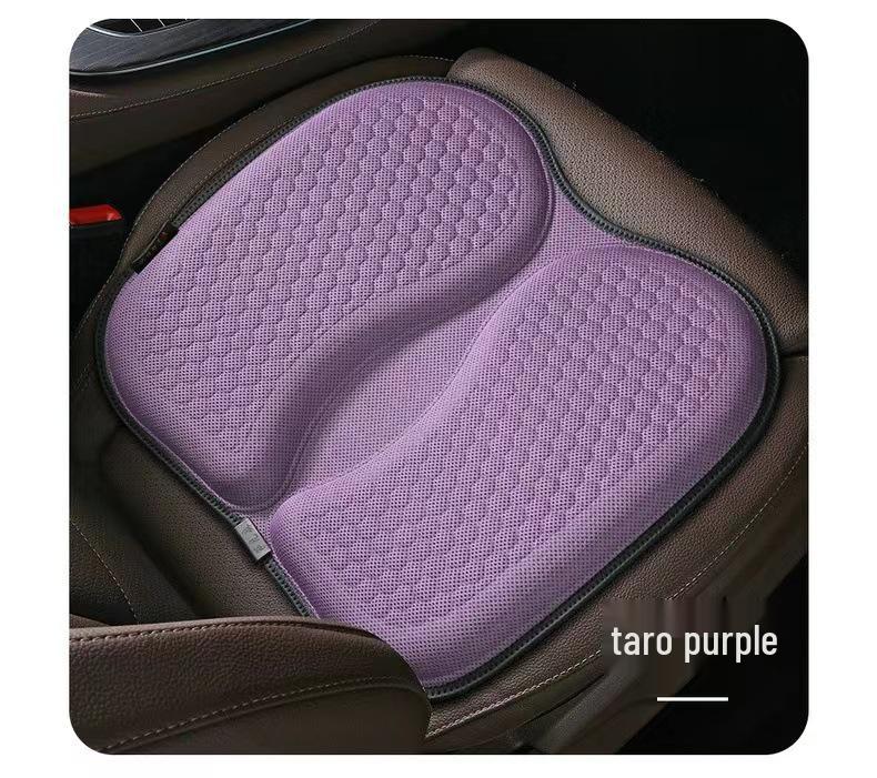 Universal Breathable Honeycomb Gel Seat Cushion for Long Sitting - Summer Cooling Silicone Pad for Office Chairs