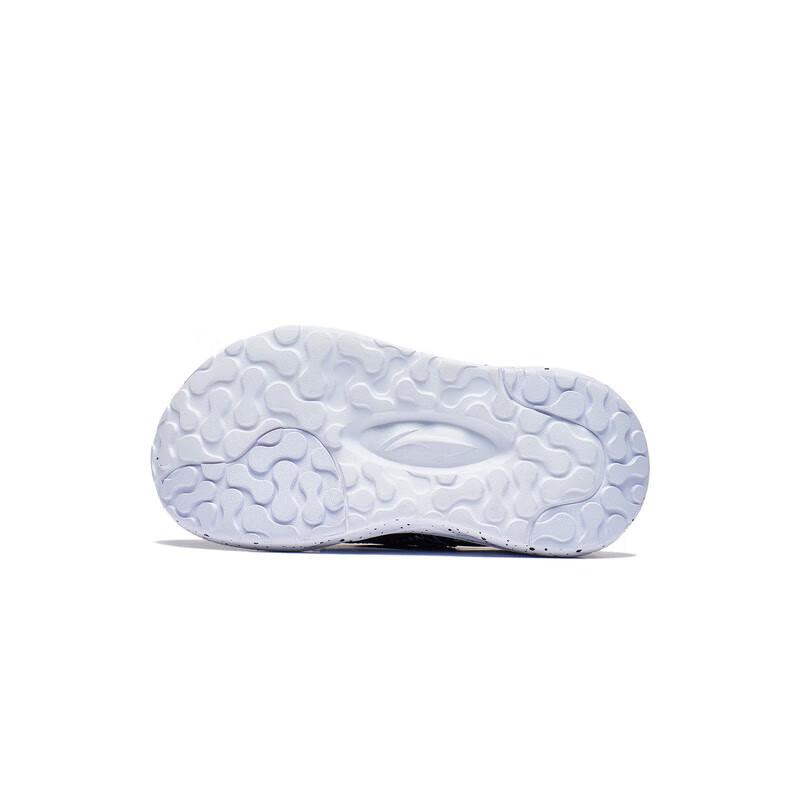 Li-Ning Cloud Shock Absorbing Wear-Resistant Lightweight Non-Slip Childrens Sandals Kids Sandals Black YKKT002-3