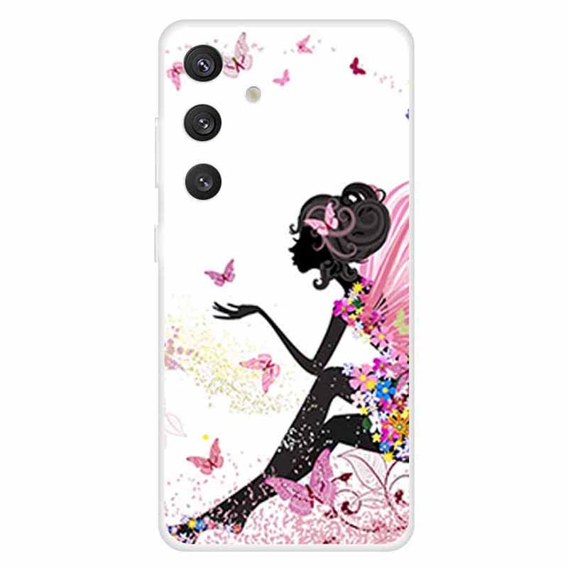 For Samsung Galaxy S24 TPU Case Pattern Printing Anti-scratch Phone Cover
