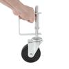 Heavy-duty Spring Loaded Caster 4 Inch Spring Damping Wheel Door Gate Wheel  Household