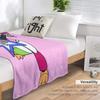 Glamrock Chica Throw Blanket Multi-Purpose Decorative Throw Blanket Summer Bedding Blankets