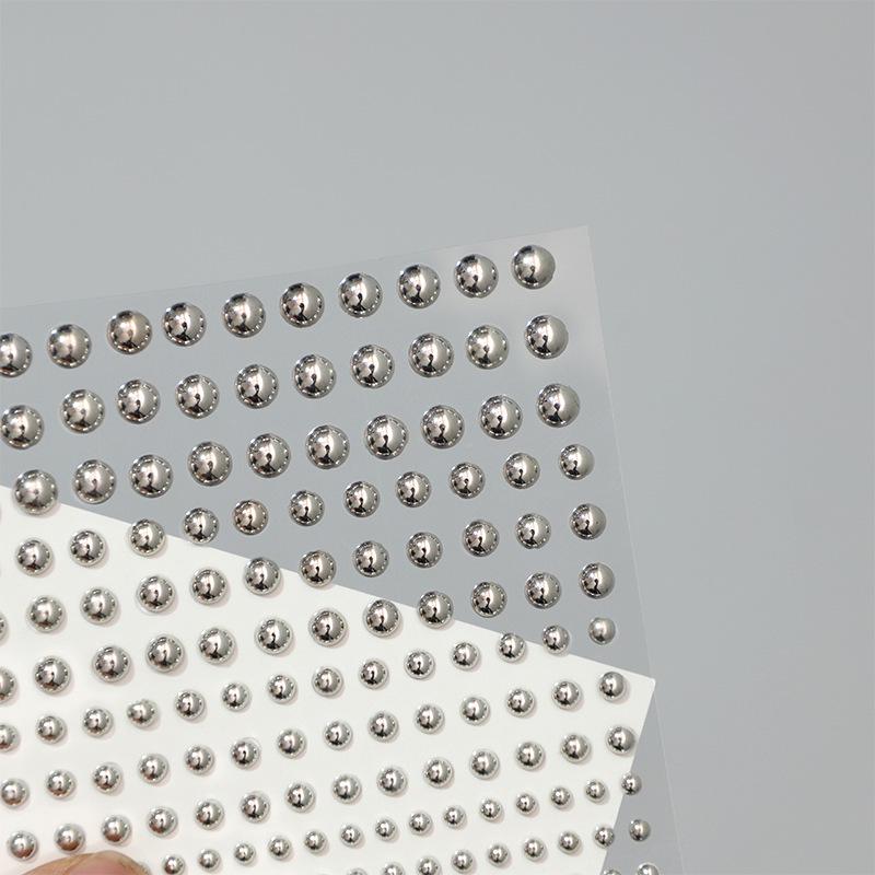 Metallic Fake Piercing Jewelry: Lip, Nose & Eyebrow Studs with Rhinestone Face Stickers