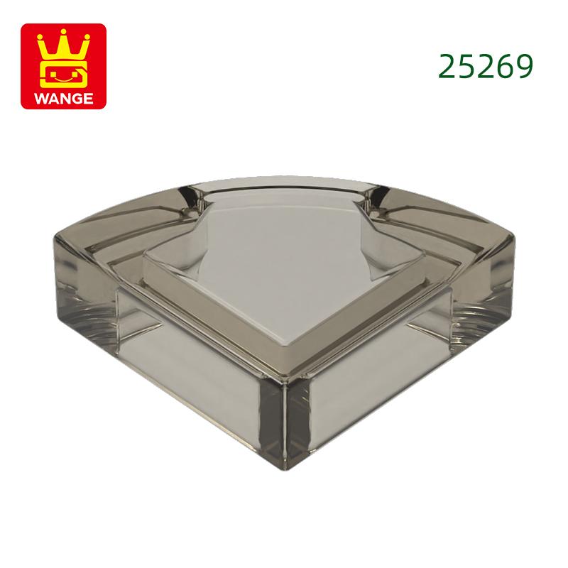 884Pcs/Lot 25269 Tile Round 1x1 Quarter Block Moc Hue Accessories Compatible featuring Brick DIY Children's Plaything Stronge Box