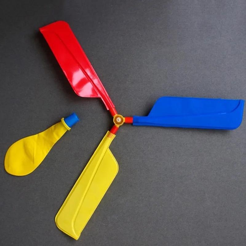 3PCS Helicopter Balloon Portable Outdoor Playing Flying Sports Toy Birthday Party Decorations Kids Gift  Party Supplies