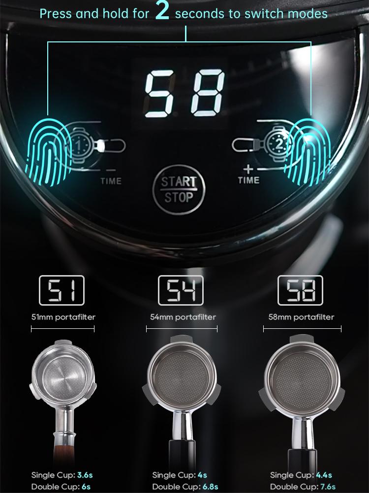 HiBREW G3A Adjustable Coffee Grinder – Home Espresso Grinder