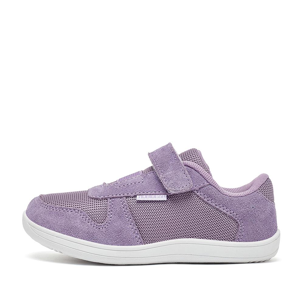 HOBIBEAR Wide Barefoot Shoes Boys Girls Artificial Leather Mesh Lightweight Breathable Sneakers Minimalist Zero Drop Shoes