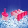 6 Grids Silicone Summer Ice-lolly Ice Cream DIY Maker Mould Tray with Stand