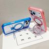 For iPhone 17 Pro Max Case Compatible with MagSafe Kickstand Clear TPU PC Phone Back Cover
