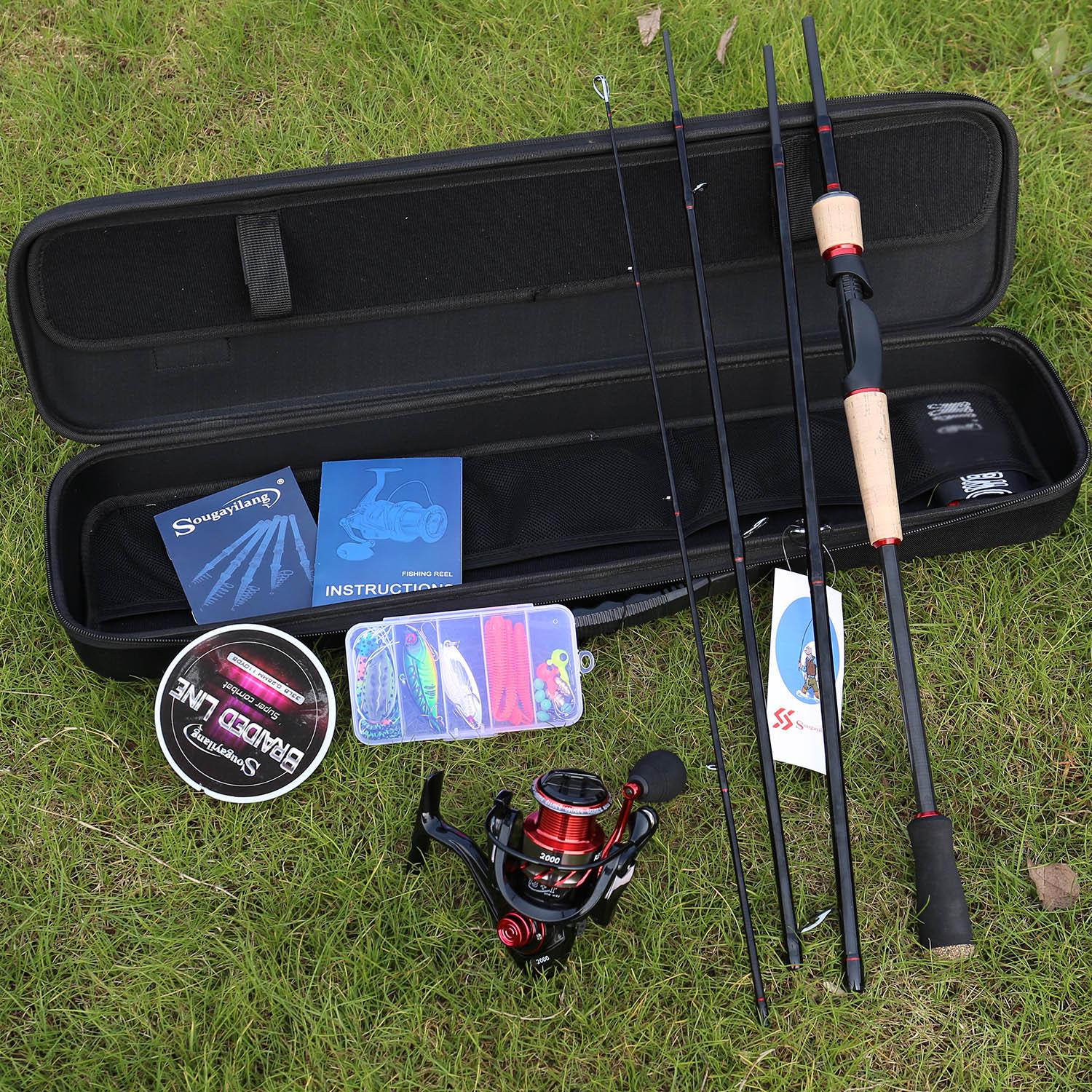 

Удочка из углеродного волокна, 4 секции, 2,1 м, с ручкой из ЭВА, катушка 13BB, набор для спортивной рыбалки на открытом воздухе Rod2.1m&Reel1000