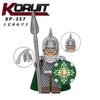 Blocchi da costruzione bambole umanoidi giocattoli action figures digitali giocattoli da assemblare cingolato bambola educativa per bambini