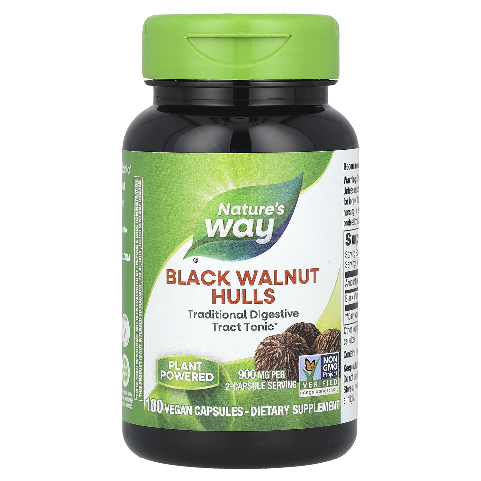

Nature S Way, Black Walnut Hull, 900Mg, 100 Veggie Caps (450Mg per Capsule)