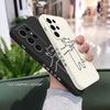 Fidgeting Cat Phone Case For Samsung Galaxy S25 S24 S23 S22 S21 S20 Ultra FE S10 S10E Plus Note 20 Ultra Silicone Cover