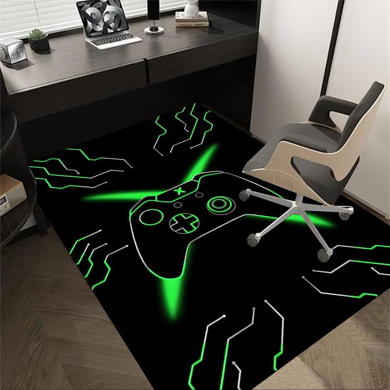 1PC Video Game Controller Extra Large Non Slip Floor carpet, Office, family, bedroom, Studio Large Area Rug Indoor Rugs