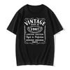 Father's Day Gift 1966 1967 1968 1969 1970 Novelty All Original Birthday Gift T-Shirt big size Clothes Novelty Print T Tshirt
