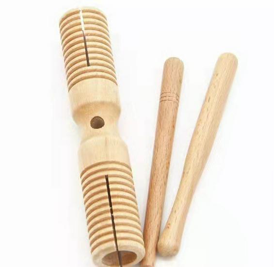 Threaded Double Orff Percussion Claves