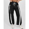 Women Jogger Pants with Side Stripes Drawstring Waist Multi Colors Casual Sporty Sweatpants
