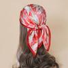 Fashion Scarf Bandana Turban Hijab Luxury Print Female Headscarf Neckerchief Headband Windproof Shawl Handkerchief Square Wraps