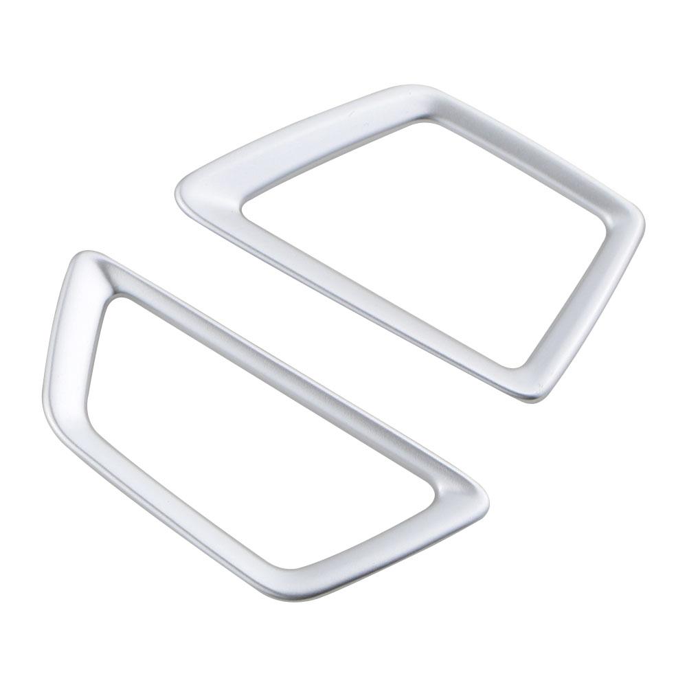 For Peugeot 3008GT 4008 2017 2018 2019 2020 LHD Front AC Vent Frame Air Conditioning Outlet Trim Sticker Cover Accessories