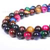 Colored Tiger Eye Beads: Yellow Tiger Eye Loose Beads for DIY Jewelry Accessories