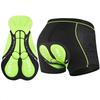 Mens Padded Cycling Shorts With Gel Pad Quick Dry Mountain Road Bike Underwear Riding