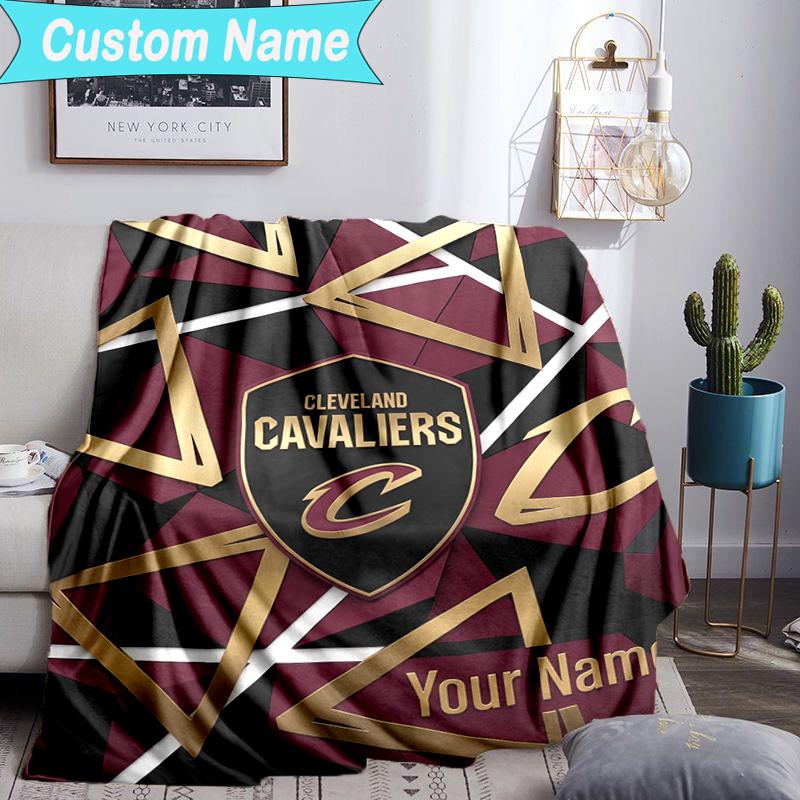 Custom Name Blanket Cleveland football Blanket Bedding Blanket for Travel, Camping, Living Rooms, Offices, Sofas, Fan Christmas gift
