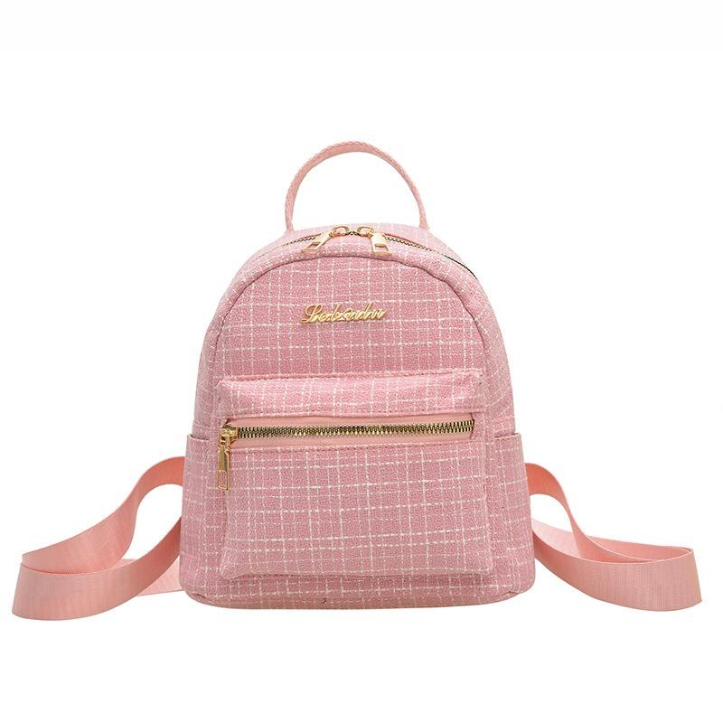Beautiful retro trend temperament portable backpack new spring fashion versatile exquisite backpack backpack