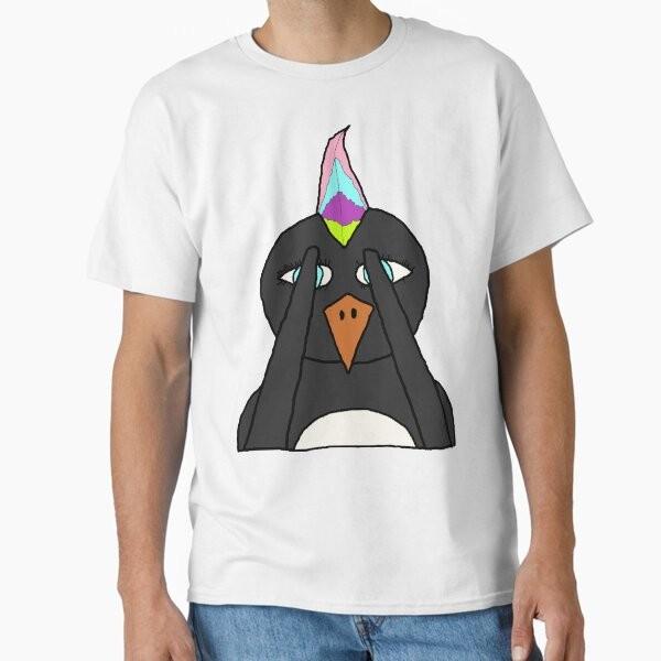 Penquins See no evil Classic T-Shirt T-Shirt Made in US/AUS Size S-2XL Unisex T-Shirt XXXL