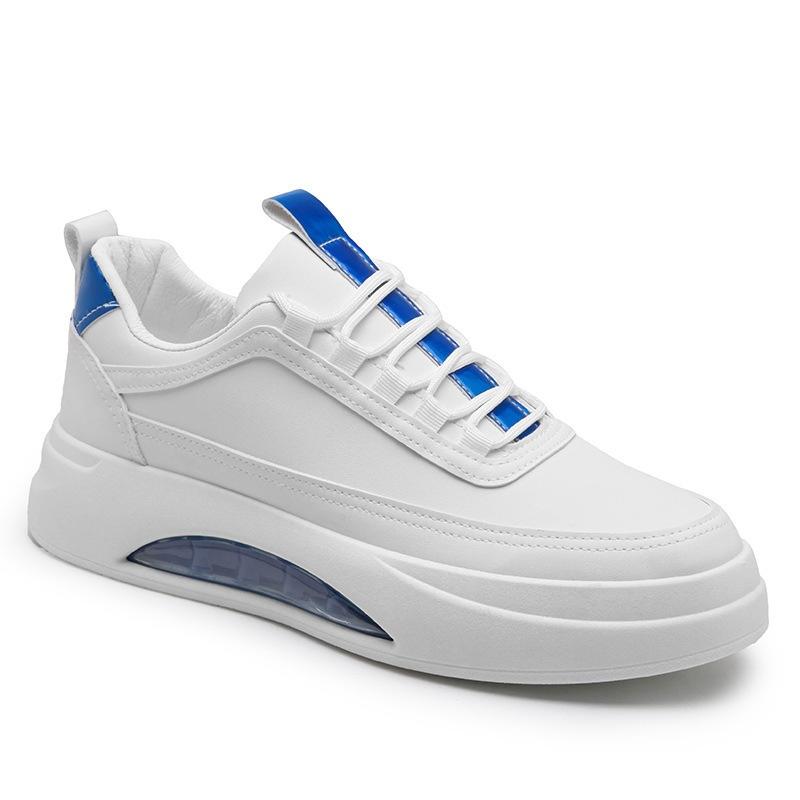 Men's shoes spring new men's thick-soled lightweight non-slip breathable trendy shoes men's trend versatile casual sports shoes