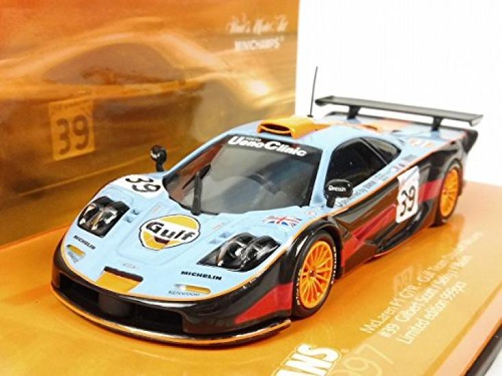 1/43 Scale McLaren F1 GTR Gulf #39 / Le Mans 1997