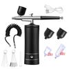 Airbrush Nail Art Painting Kit with Compressor Mini Airbrush for Nail Art Cake Painting Portable Hand Sprayer Gun Airbrush Nail