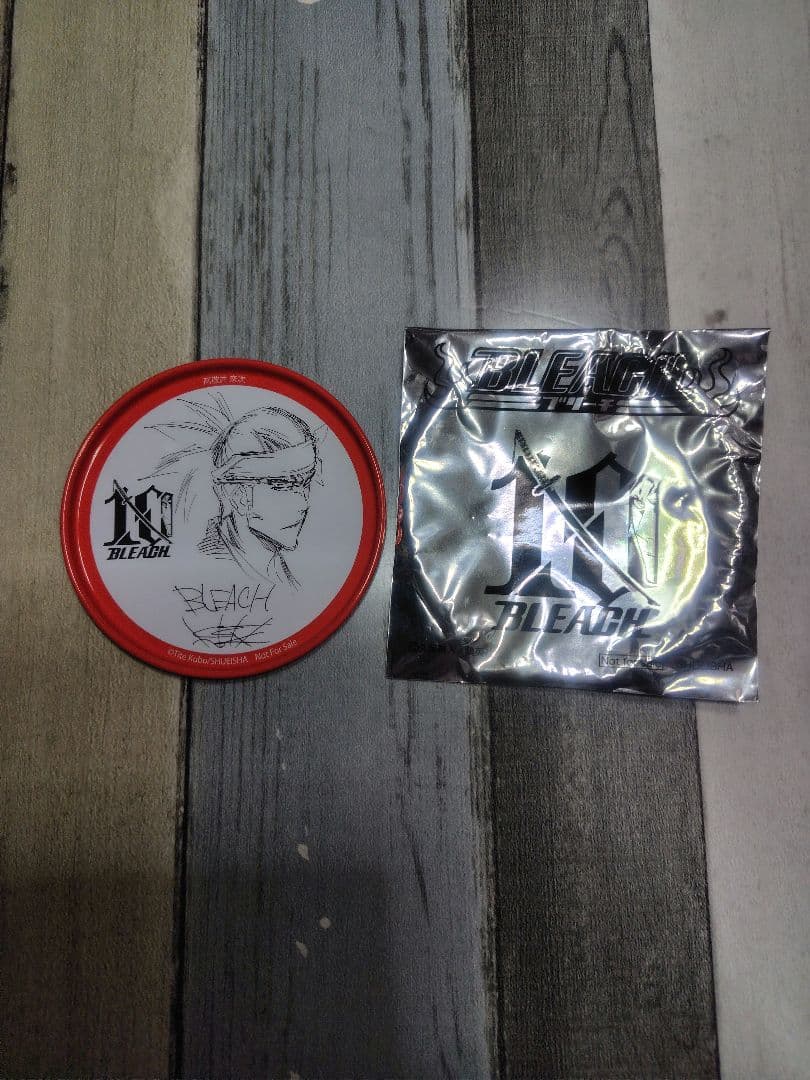 

[USED] BLEACH 10th Anniversary Bonus Limited Edition Original Can Coaster - Renji Abarai