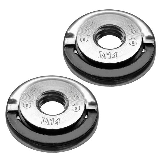 Winkelschleifer Flansch Sicherungsmutter Gewinde Winkelschleifer Flanschmutter Schnellwechsel Tragbare Sicherungsplatte Spannfuttermutter Ersatzteil