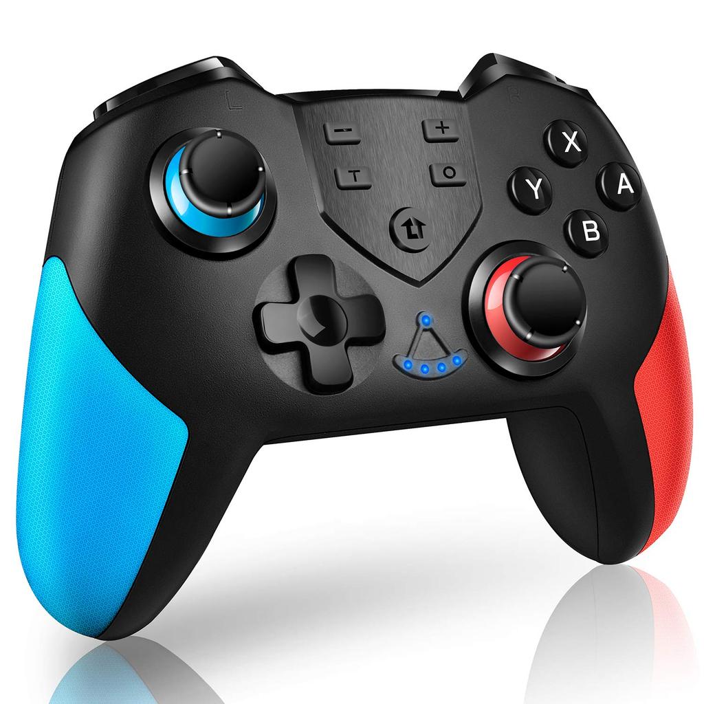 Switch Controller, Bluetooth Connection, HD Rumble, Heavy-Duty Buttons, 6-Axis Gyro Sensor, Switch Pro Controller, Turbo Fire Function, Back Buttons,