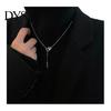 Triangle Pendant Necklace Women Y-Drop Lariat Elegant Sweater Adjustable Fade-resistant Geometric Gift for Wife Girlfriend Daily Wear Jewelry Stylish