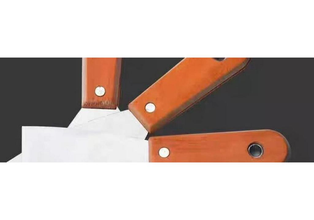 Mehrzweck-Spachtel mit Holzgriff