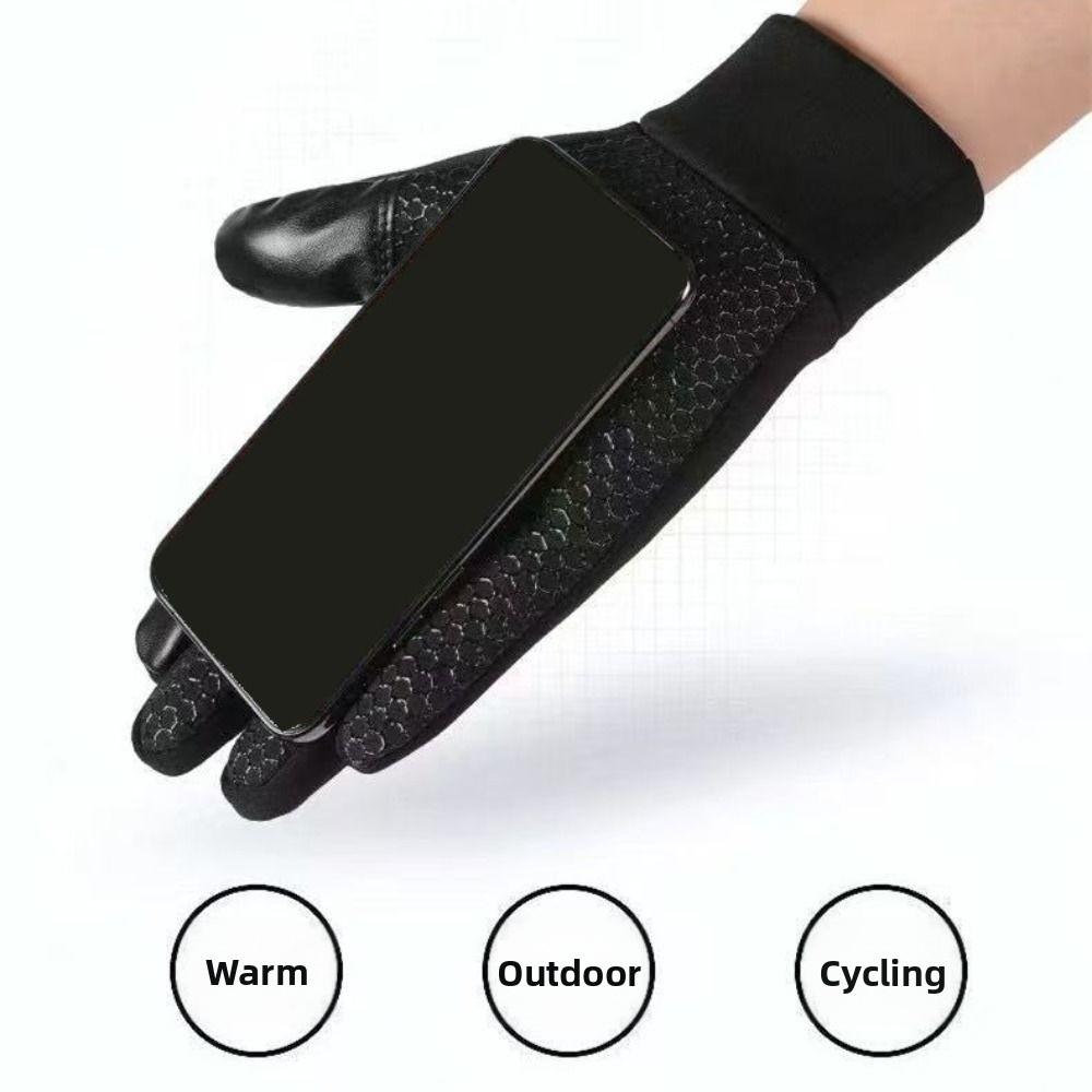 Waterproof Full Finger Gloves Anti-Slip Riding Protective Mittens Durable Fishing Gloves Men/Women