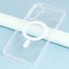 For Samsung Galaxy A26 5G Magnetic Case TPU + Acrylic Clear Phone Cover