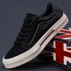 New Spring Men's Shoes Lightweight Casual and Versatile Design Men's Canvas Shoes Low Top Flat Sole Comfortable Board Shoes