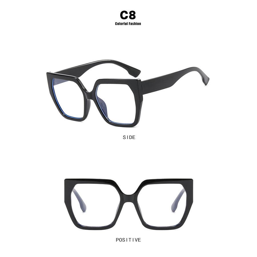 Simple Polygon Anti Blue Light Computer Glasses Outdoor Glasses