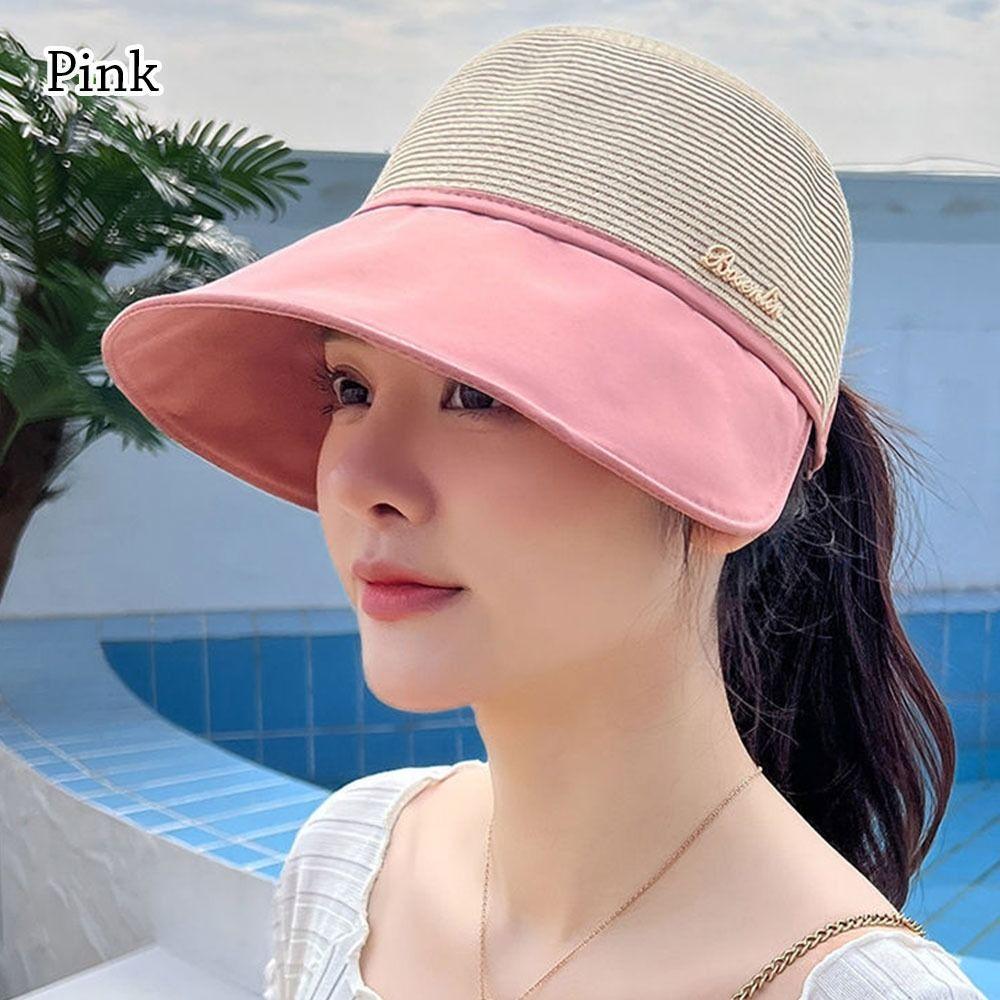 Outdoor Summer Wide Brim UV Protection Portable Sun Hat Bucket Hat Beach Cap Fisherman Cap